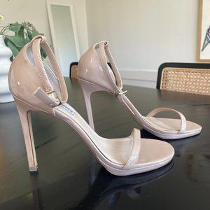 Steve Madden Patent Leather Stilettos - Nude